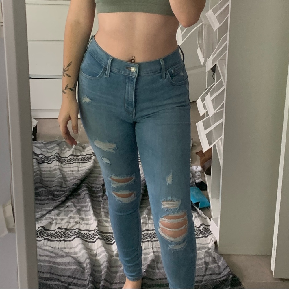 Levin Skinny Jeans Light Wash